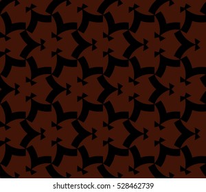 Abstract background. Vector seamless pattern. Orange geometric seamless pattern in modern stylish