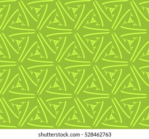 Abstract background. Vector seamless pattern. Green geometric seamless pattern in modern stylish