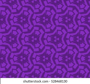 Abstract background. Vector seamless pattern. Purple geometric seamless pattern in modern stylish