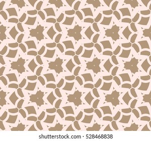Abstract background. Vector seamless pattern. Beige geometric seamless pattern in modern stylish
