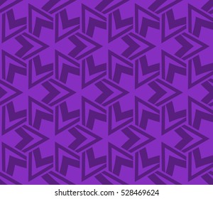 Abstract background. Vector seamless pattern. Purple geometric seamless pattern in modern stylish