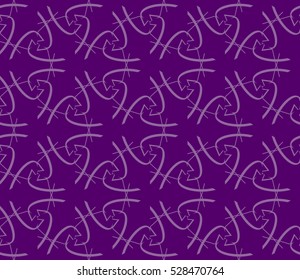 Abstract background. Vector seamless pattern. Purple geometric seamless pattern in modern stylish