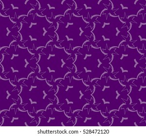 Abstract background. Vector seamless pattern. Purple geometric seamless pattern in modern stylish