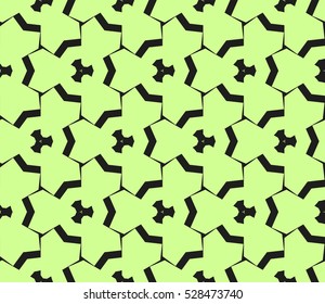 Abstract background. Vector seamless pattern. Green geometric seamless pattern in modern stylish