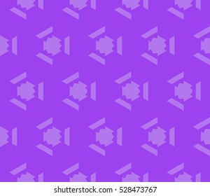 Abstract background. Vector seamless pattern. Purple geometric seamless pattern in modern stylish