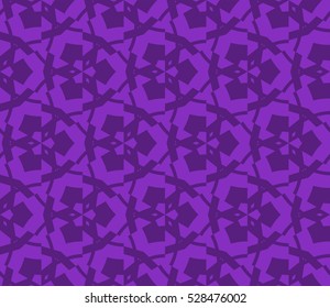Abstract background. Vector seamless pattern. Purple geometric seamless pattern in modern stylish