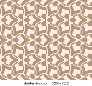 Abstract background. Vector seamless pattern. Beige geometric seamless pattern in modern stylish