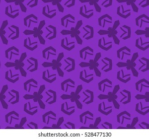 Abstract background. Vector seamless pattern. Purple geometric seamless pattern in modern stylish