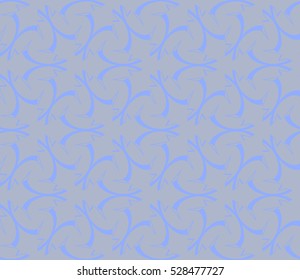 Abstract background. Vector seamless pattern. Blue geometric seamless pattern in modern stylish