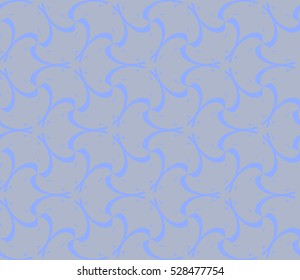 Abstract background. Vector seamless pattern. Blue geometric seamless pattern in modern stylish