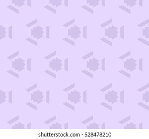Abstract background. Vector seamless pattern. Purple geometric seamless pattern in modern stylish
