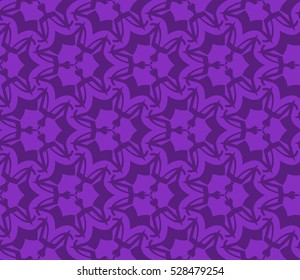 Abstract background. Vector seamless pattern. Purple geometric seamless pattern in modern stylish
