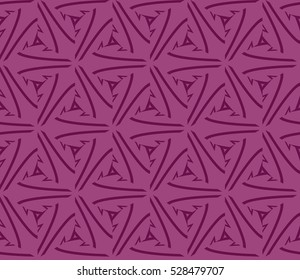 Abstract background. Vector seamless pattern. Purple geometric seamless pattern in modern stylish