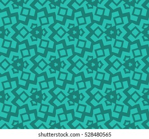Abstract background. Vector seamless pattern. Blue geometric seamless pattern in modern stylish
