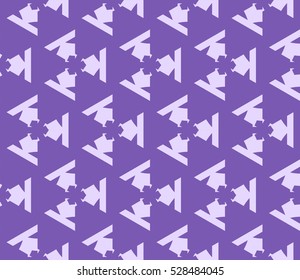 Abstract background. Vector seamless pattern. Purple geometric seamless pattern in modern stylish