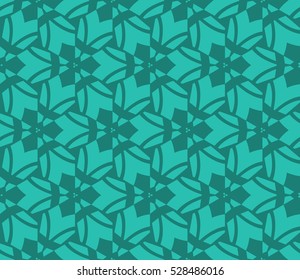 Abstract background. Vector seamless pattern. Blue geometric seamless pattern in modern stylish