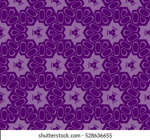 Abstract background. Vector seamless pattern. Purple geometric seamless pattern in modern stylish