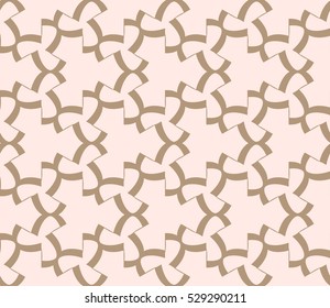 Abstract background. Vector seamless pattern. Beige geometric seamless pattern in modern stylish