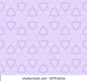 Abstract background. Vector seamless pattern. Purple geometric seamless pattern in modern stylish