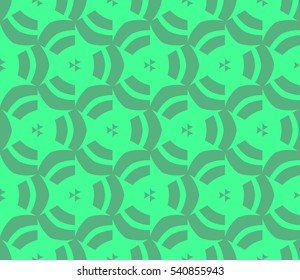 Abstract background. Vector seamless pattern. Green geometric seamless pattern in modern stylish