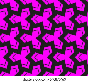Abstract background. Vector seamless pattern. Purple geometric seamless pattern in modern stylish