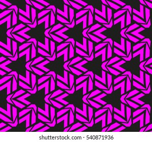 Abstract background. Vector seamless pattern. Purple geometric seamless pattern in modern stylish