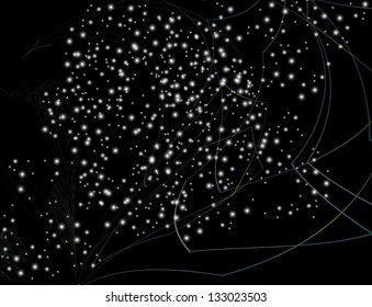 abstract background, vector style