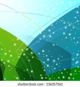 abstract background, vector style