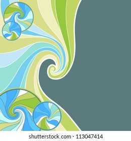 Abstract background. Vector stylish element for design.