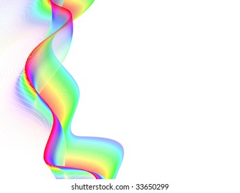 abstract background, vector, stylized waves, place for text