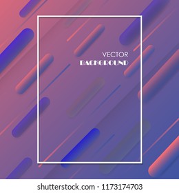 Abstract background vector template design.Creative geometric wallpaper.Trendy gradient shapes composition.Colorful geometric background design.Vector illustration