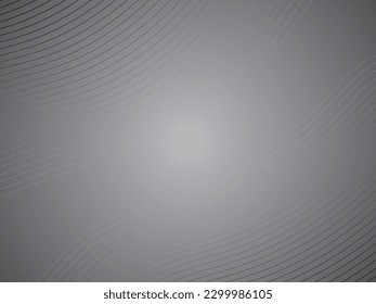 Abstract background, vector template that can be used for your presentations, textured curved black and white monochromatic lines, texture waving lines