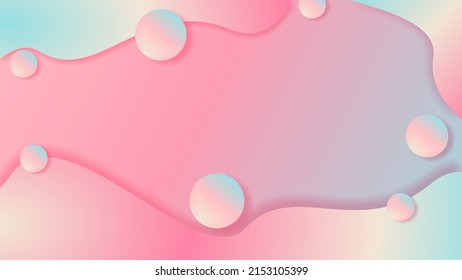abstract background vector template wallpaper cute shape element colorful blue and pink Mosaic, color background. Mosaic texture. The effect of stained glass. 
