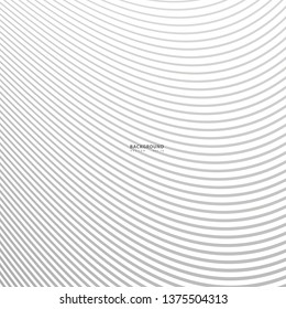 Abstract background, vector template for your ideas, monochromatic lines texture, waved lines texture