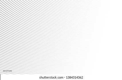 Abstract background, vector template for your ideas, monochromatic lines texture, waved lines texture