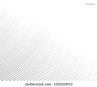 Abstract background, vector template for your ideas, monochromatic lines texture, waved lines texture