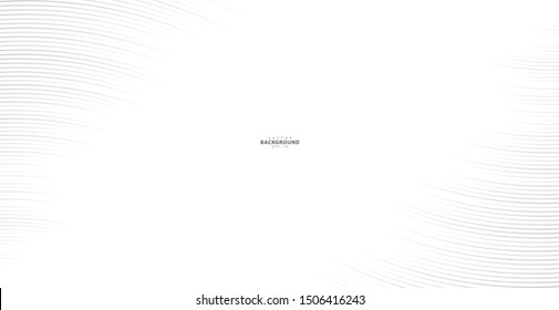 Abstract background, vector template for your ideas, monochromatic lines texture, waved lines texture