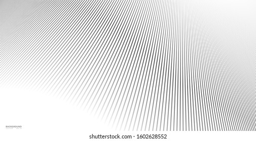 Abstract background, vector template for your ideas, monochromatic lines texture, waved lines texture