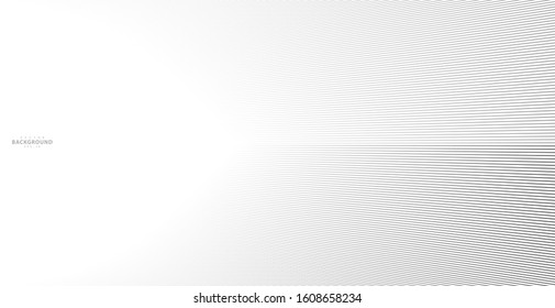 Abstract background, vector template for your ideas, monochromatic lines texture, waved lines texture