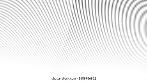 Abstract background, vector template for your ideas, monochromatic lines texture, waved lines texture