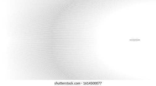 Abstract background, vector template for your ideas, monochromatic lines texture, waved lines texture