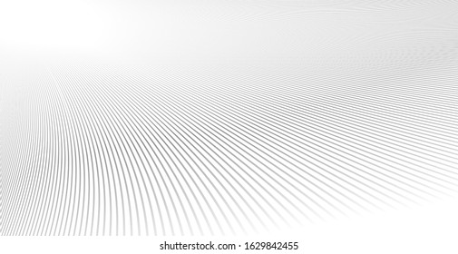 Abstract background, vector template for your ideas, monochromatic lines texture, waved lines texture