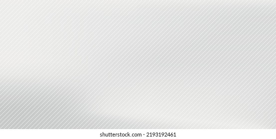 Abstract background, vector template for your ideas, monochromatic lines texture, waved lines texture Abstract elegant white and gray background with diagonal stripes lines.