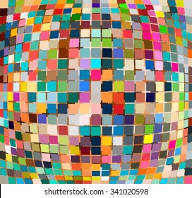 Abstract background. Vector texture pattern of geometric lines.
Vector EPS file. Stylish pattern swatches with with global colors.