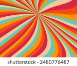 Abstract background vector, vintage geometric lines design, simple colorful lines classic grunge wallpaper.