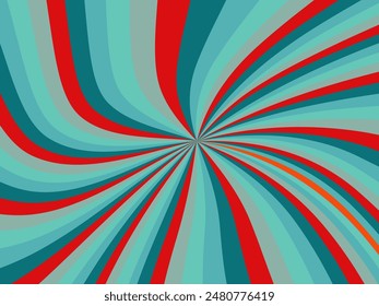 Abstract background vector, vintage geometric lines design, simple colorful lines classic grunge wallpaper.