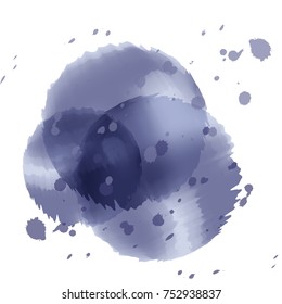 abstract background vector water color dark blue white