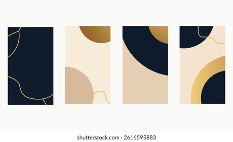 Abstract background vector with wave. Abstract dark blue vector background with wave. abstract smooth wave background