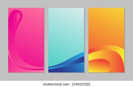 abstract background vector, wave shape