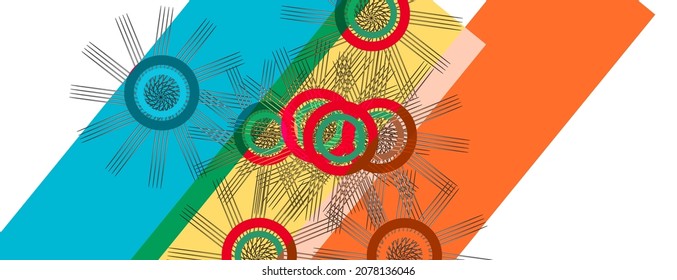 vector de fondo abstracto. fondo ondulado, ilustración vectorial para banner web